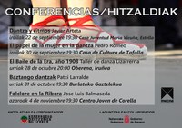 Hitzaldia: El papel de la mujer en la dantza Hitzaldia: El papel de la mujer en la dantza