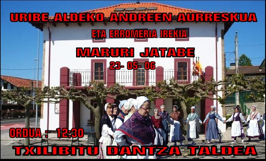 Uribealdeko andreen aurreskua