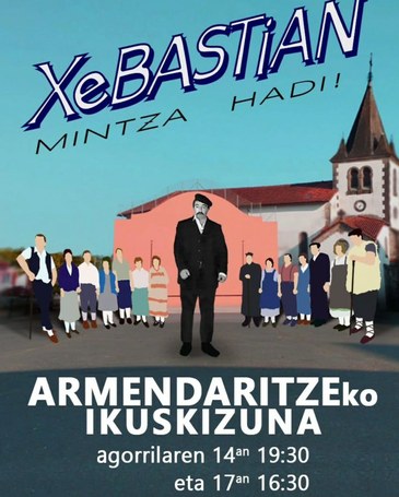 Dantzarinak: Xebastian, Mintza Hadi!