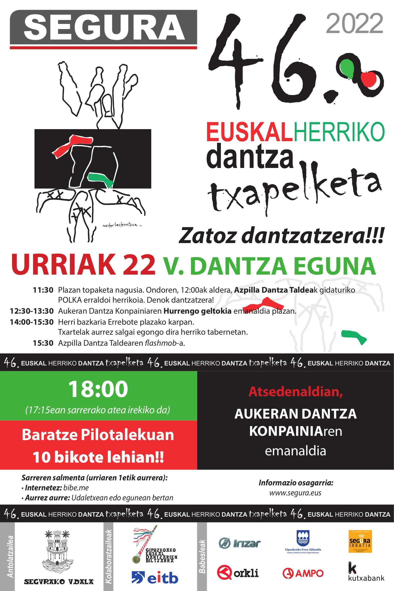 46. Euskal Herriko Dantza Txapelketa eta V. Dantza Eguna