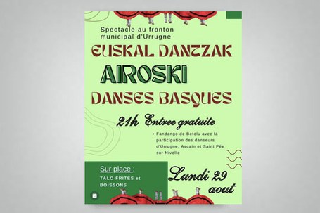 "Airoski" euskal dantzak