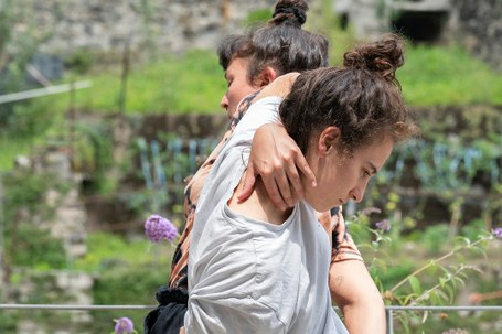 Ane Zapirain eta Alicia Rechac