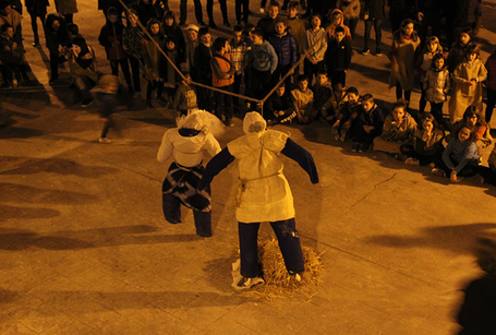 Txatamorroak, aittun handiya eta amin txikiya