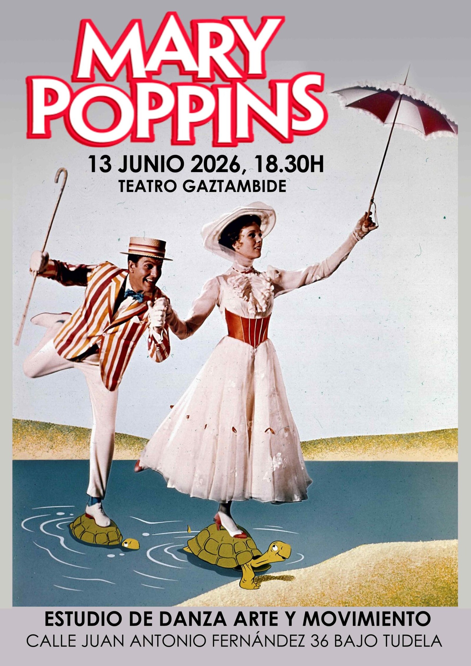 Arte y Movimiento dantza estudioa: Mary Poppins