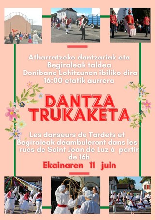 Atharratzeko dantzariak eta Begiraleak