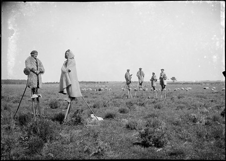 Aztarnaria, Mendi Urdinetatik harago