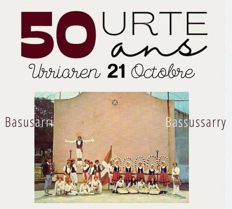 Biez Bat dantza taldeak 50 urte