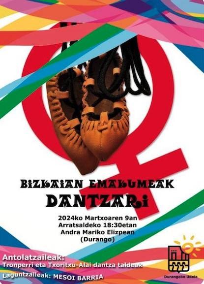 Bizkaian Emakumeak Dantzari