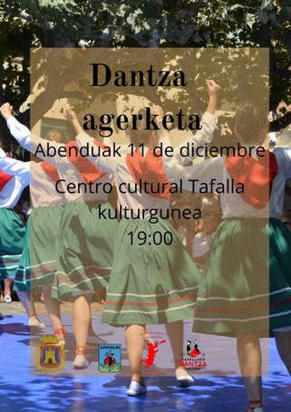 Dantza agerketa: Tafalla, Goizaldi, Lagaurdiako dantzariak Dantza agerketa: Tafalla, Goizaldi, Lagaurdiako dantzariak