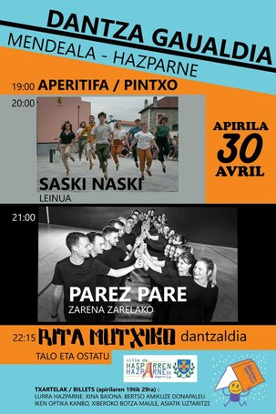 Dantza gaualdia: Leinua, Zarena Zarelako eta Rita Mutxiko