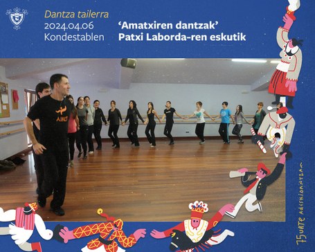 Dantza tailerra: Amatxiren dantzak Dantza tailerra: Amatxiren dantzak
