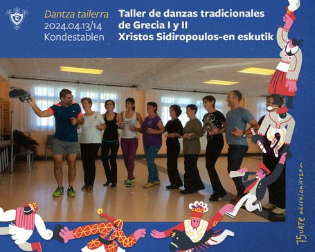 Dantza tailerra: Greziako dantza tradizionalak