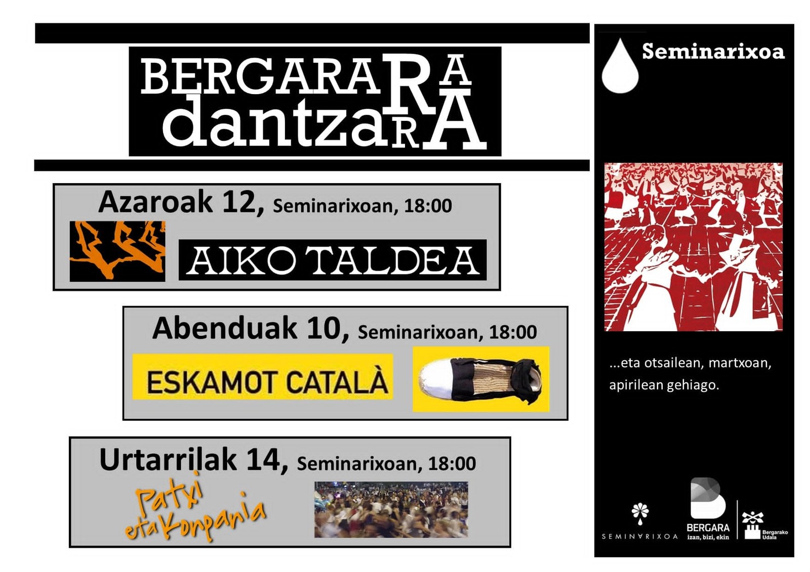Dantzaldia: Patxi eta konpania