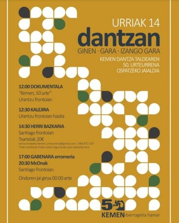 Dantzan ginen, gara, izango gara