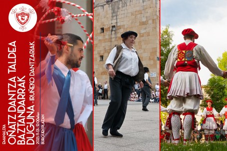 Dantzara, plazara: Duguna, Oñatz, Baztandarrak