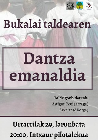 Emanaldia: Bukalai, Arkaitz, Astigar