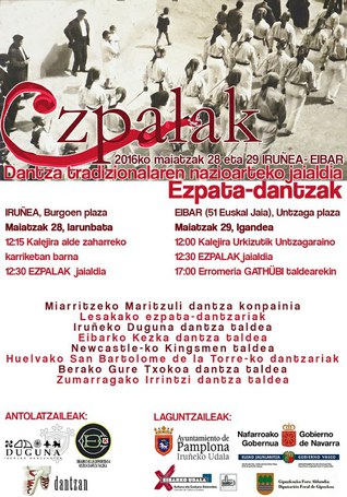 Ezpalak jaialdia: ezpata-dantzak Ezpalak jaialdia: ezpata-dantzak