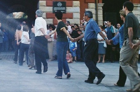 Gipuzkoako agintarein soka-dantza