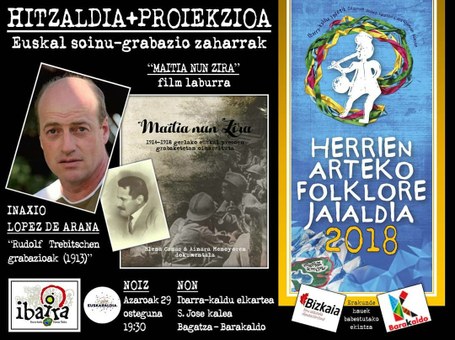 Hitzaldi eta proiekzioa: Euskal soinu-grabazio zaharrak