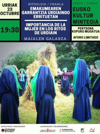 Hitzaldia: Emakumeen garrantzia Urdiaingo errituetan 