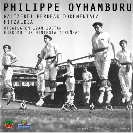 Hitzaldia: Filipe Oihanburu