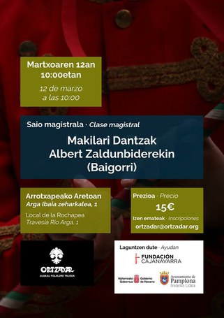 Ikastaroa: Makilari dantzak