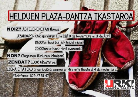 Ikastaroa: Plaza-dantzak