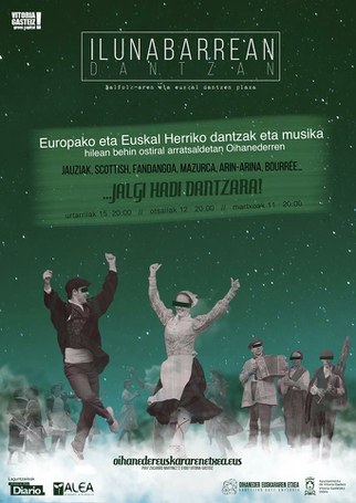 Ilunabarrean dantzan, Balfolk-aren eta euskal dantzen plaza Ilunabarrean dantzan, Balfolk-aren eta euskal dantzen plaza