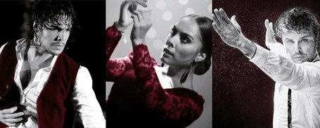 Juan Andres Maya, Alba Heredia eta Ivan Vargas: Sacromonte