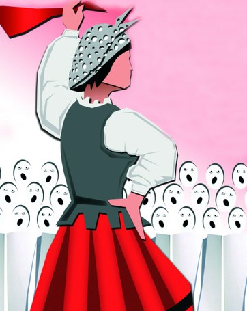 Larrain-dantza: Nafarroatik Lau Haizeetara