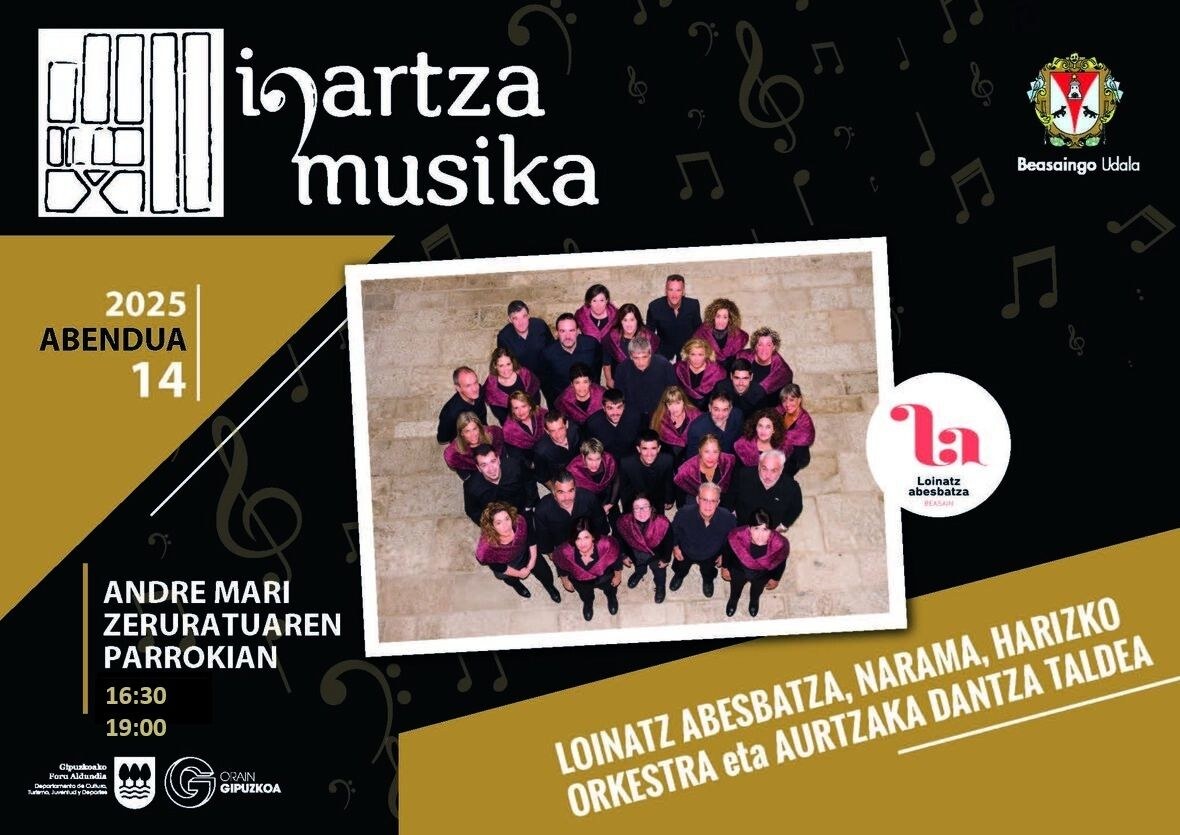 Musika eta dantza pintzeladak: XVI. mendea Beasaingo Elizan