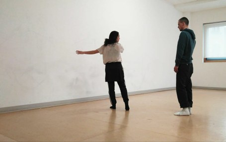 [Bertan behera] Myriam Perez Cazabon: "HIRU (3)"