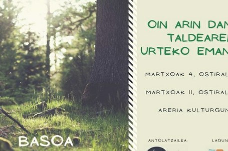 Oinak Arin: Basoa