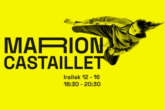 TAILERRA DANTZAGUNEAN: "Freshmotion", Marion Castaillet irailaren 12tik 16ra (Haatik Landu)