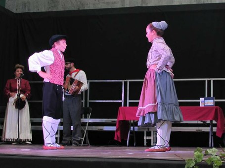 Zarautz: Bikote gazteen dantza txapelketa