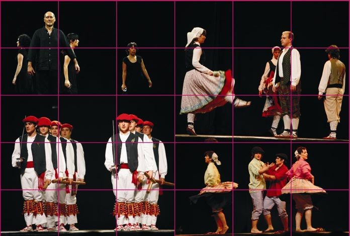 10 urte, 10 dantza, 11 dantzari ikuskizuna Mungian