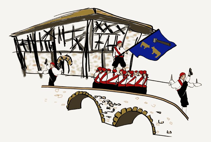 Aloña Garmendia, dantza hurbiletik bizi duen artista grafikoa Aloña Garmendia, dantza hurbiletik bizi duen artista grafikoa