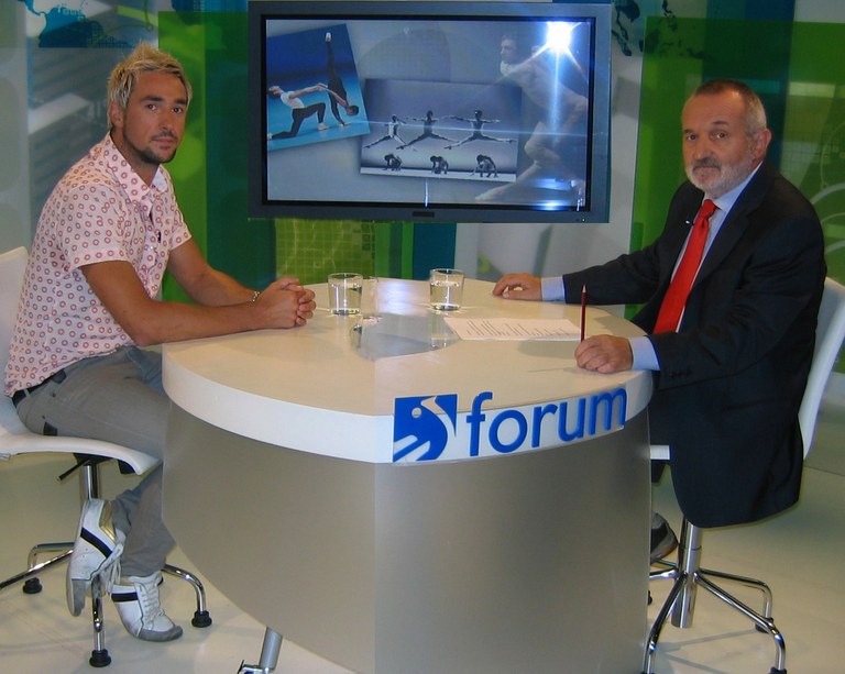 Asier Uriagereka ETB2ko Forum saioan Asier Uriagereka ETB2ko Forum saioan