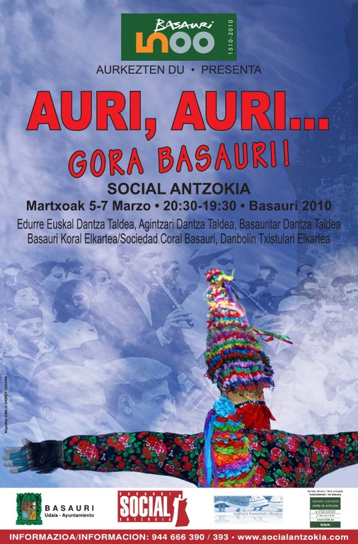Auri Auri ikuskizuna Basaurin Auri Auri ikuskizuna Basaurin
