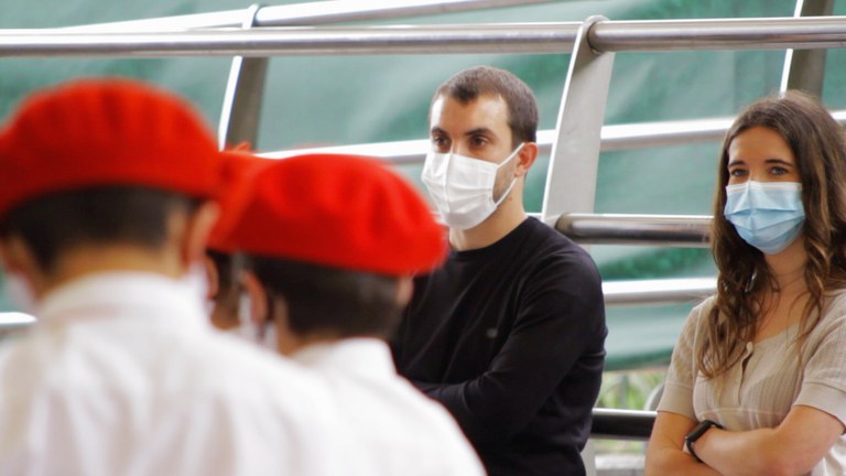 'Azken dantza maisua' dokumentala grabatzen ari dira