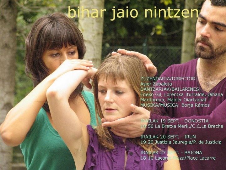 "Bihar jaio nintzen" estreinatuko du Ertzak