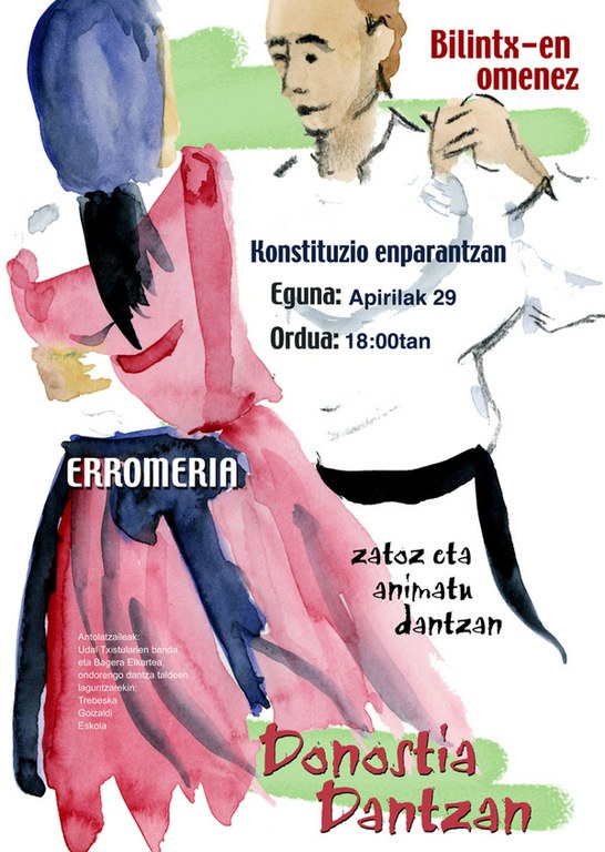 Bilintxen omenez Donostia Dantzan erromeria