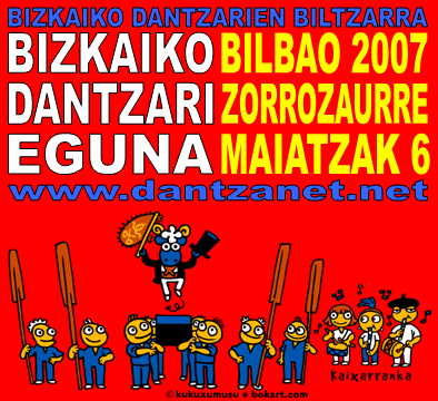 Bizkaiko Dantzari Eguna 2007 Bilbon