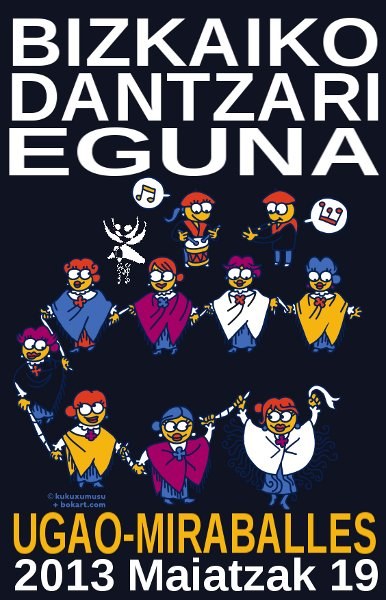 Bizkaiko Dantzari Egunak bigarren ahalegina egingo du Ugaon