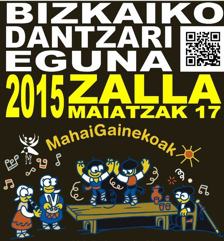 Zallan ospatuko da asteburuan Bizkaiko Dantzari Eguna 