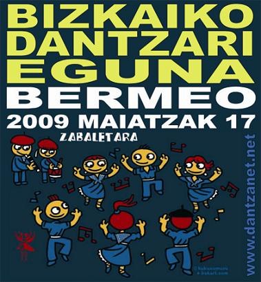 Bizkaiko Dantzari Eguna Bermeon eginen da