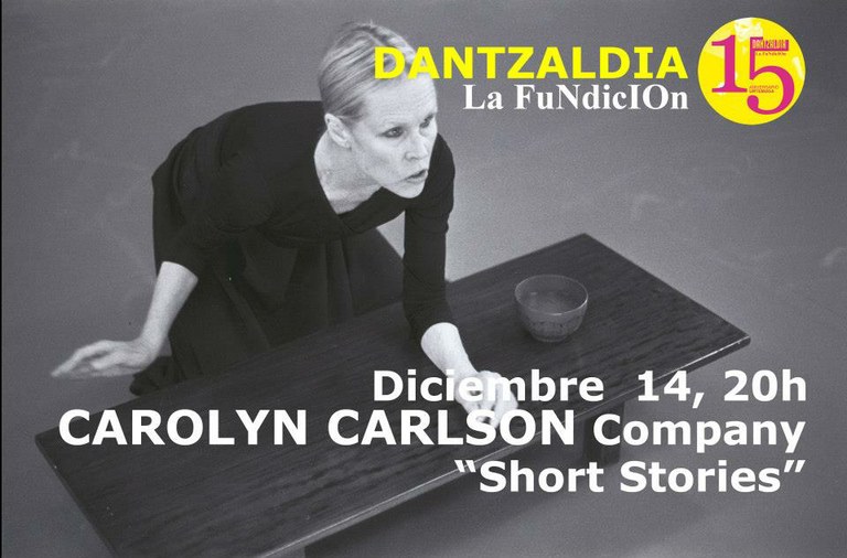 Carolyn Carlson, "uretako dama" eternoa Bilbon izango da asteburuan