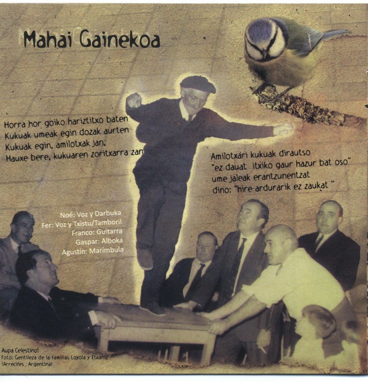 Nor dabil mahai gainean dantzan?