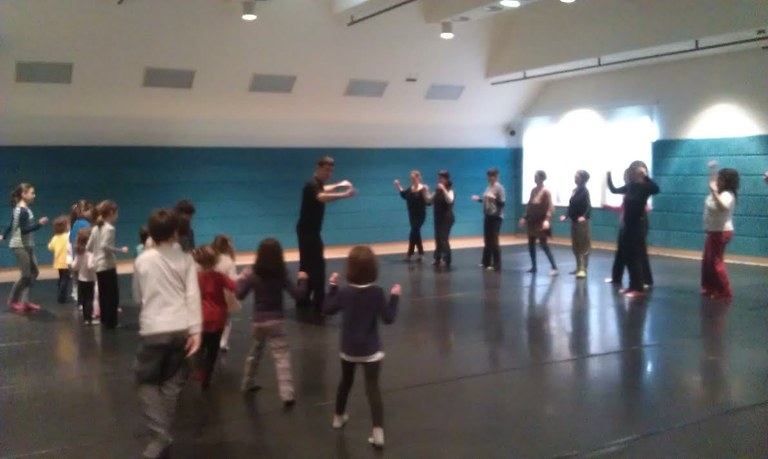 Dantza familian VII. tailerra Donostian