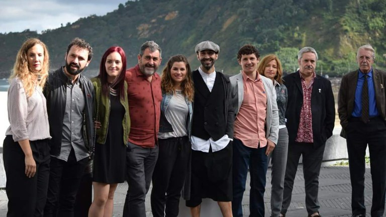 Zinea euskal dantzari begira jarri du Telmo Esnalek